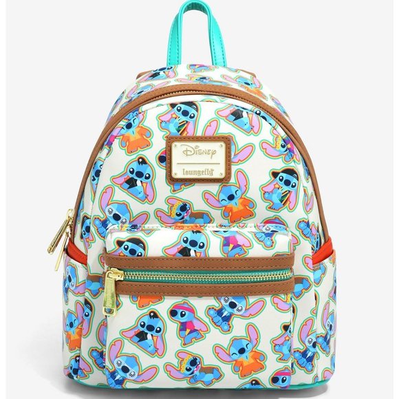 Loungefly Handbags - Price firm $ Loungefly Disney Lilo & Stitch Mini Backpack Allover print